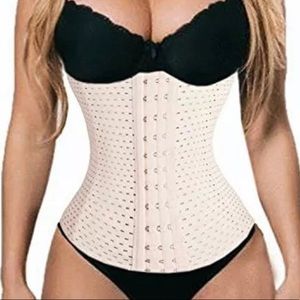 NEW ✨ NUDE BEIGE WAIST TRAINER CORSET
